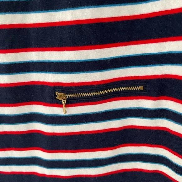 Tommy Hilfiger Navy and Red Striped Dress - Picture 5 of 8